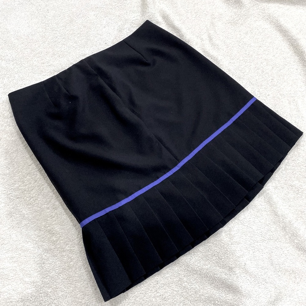 Black Pleated Skirt